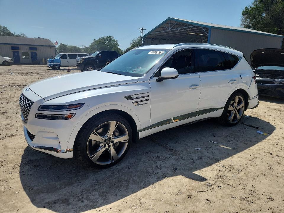 2021 Genesis Gv80 VIN KMUHCESC0MU072486 COPART salvage auction — REAR END, FL - CERT OF TITLE SLVG REBUILDABLE, sold $14,900 on 2026-09-25 (photo 1)