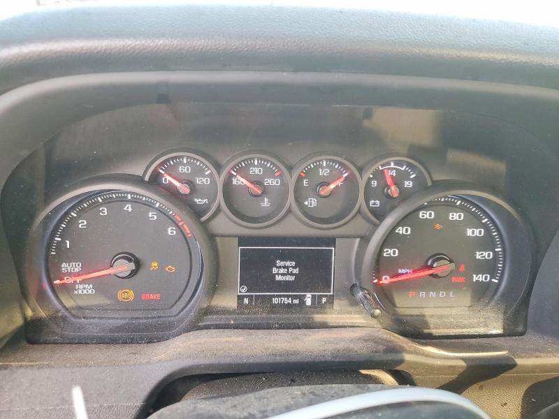 2024 Chevrolet Silverado VIN 3GCNAAEK3RG137896 COPART salvage auction — MINOR DENT/SCRATCHES, Fl - Certificate Of Title (P), sold $11,900 on 2026-08-26 (photo 9)