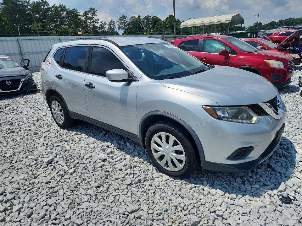 2016 Nissan Rogue VIN JN8AT2MT0GW004007 COPART salvage auction — REAR END, Ga - Cert Of Title-Salvage, sold $275 on 2026-07-23 (photo 4)