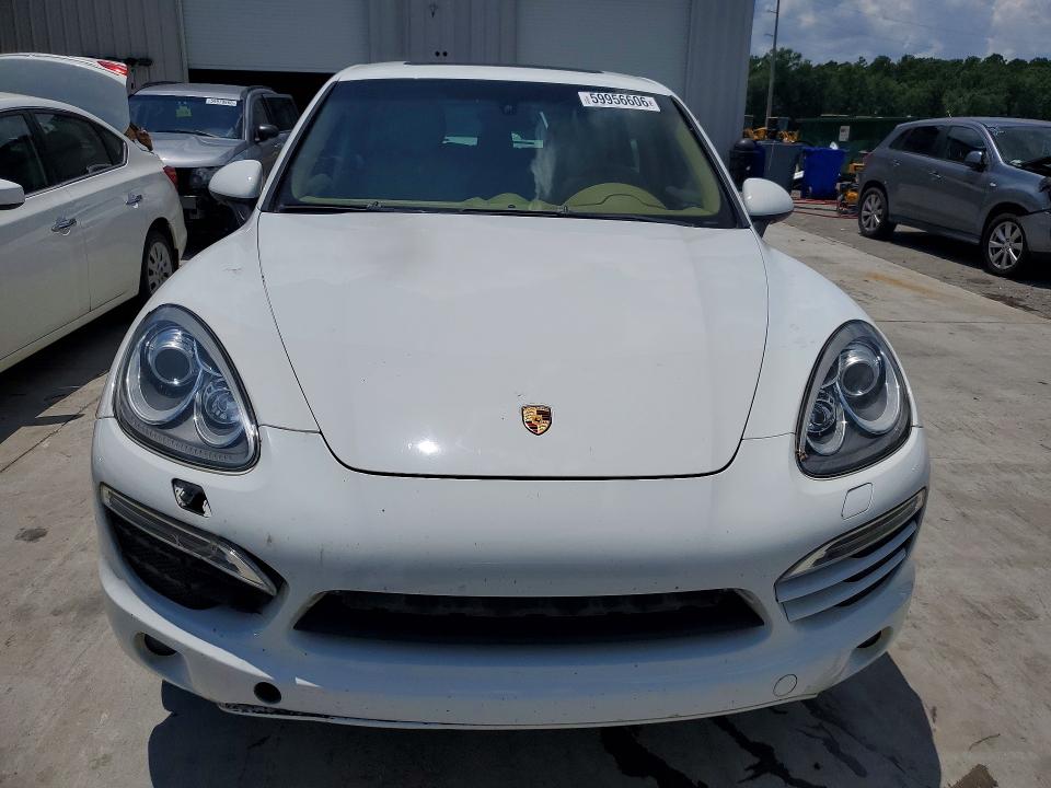 2012 Porsche VIN WP1AA2A21CLA11619 COPART salvage auction — FRONT END, GA - CERT OF TITLE-SALVAGE, sold $875 on 2026-07-30 (photo 5)