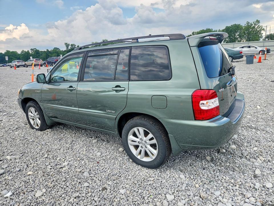 2007 Toyota Highlander VIN JTEDW21A070021293 COPART salvage auction — FRONT END, OH - CERT OF TITLE-SALVAGE, sold $475 on 2026-07-28 (photo 2)