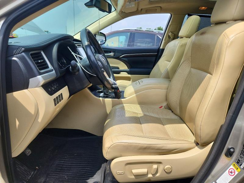 2015 Toyota Highlander VIN 5TDDKRFH5FS099451 COPART salvage auction — MINOR DENT/SCRATCHES, Oh - Cert Of Title-Salvage, sold $3,350 on 2026-07-29 (photo 7)