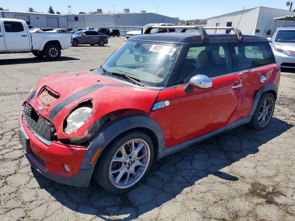 2009 Mini Cooper VIN WMWMM33599TP73508 COPART salvage auction — FRONT END, CA - SALVAGE CERTIFICATE, sold $400 on 2026-08-25 (photo 1)