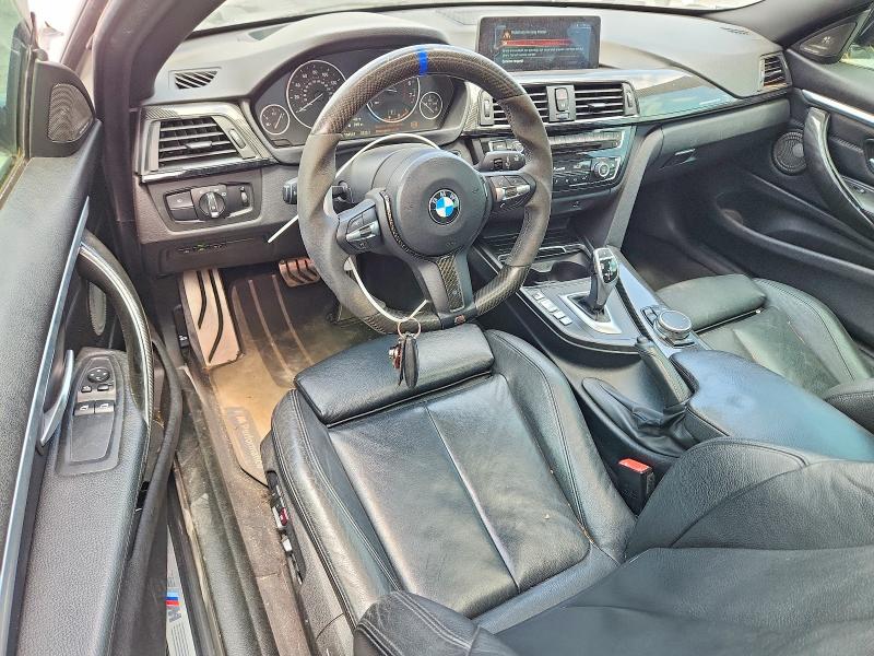 2017 BMW 4er VIN WBA4P1C55HK522128 COPART salvage auction — FRONT END, Va - Cert Of Title - Salvage, sold $12,400 on 2026-08-26 (photo 8)