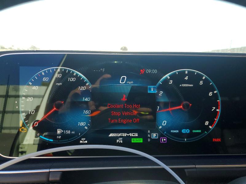 2021 Mercedes-benz VIN 4JGFD6BB0MA390335 COPART salvage auction — FRONT END, Ca - Salvage Certificate, sold $26,000 on 2026-08-20 (photo 9)