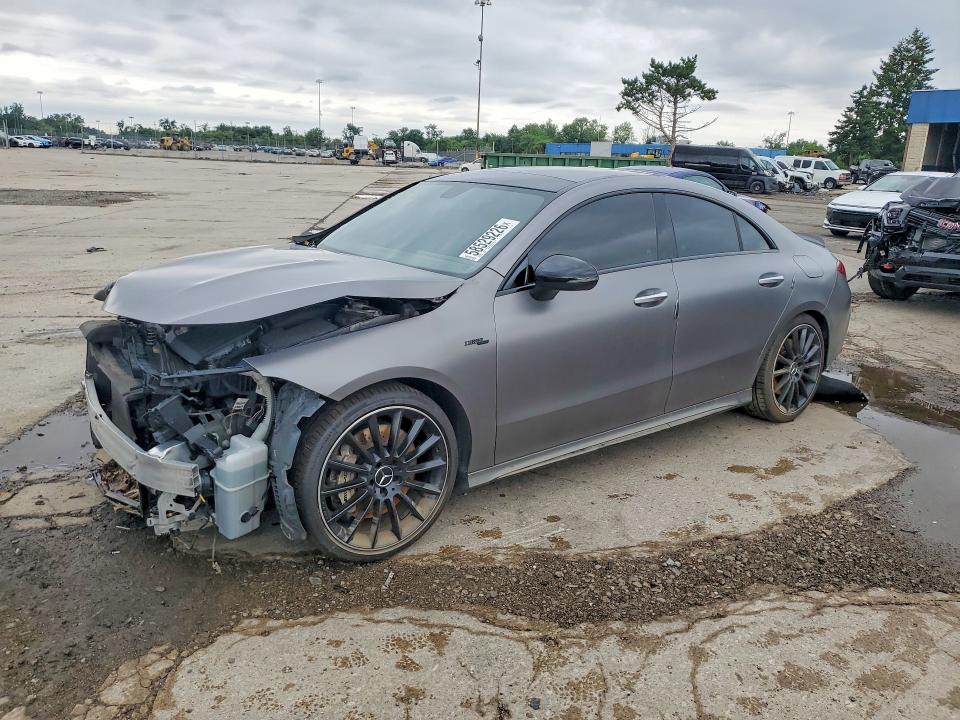 2022 Mercedes-benz Cla-klasse amg VIN W1K5J5BB3NN313087 — COPART salvage auction photo