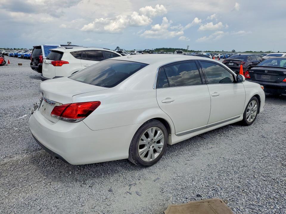 2012 Toyota Avalon VIN 4T1BK3DB7CU471216 COPART salvage auction — REAR END, La - Cert Of Title-Salvage, sold $1,100 on 2026-07-20 (photo 3)