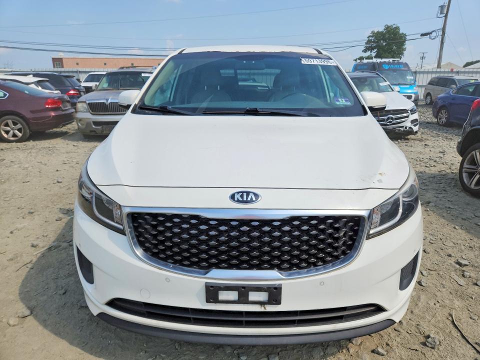 2017 Kia SEDONA VIN KNDMB5C17H6239230 COPART salvage auction — MINOR DENT/SCRATCHES, Nj - Certificate Of Title, sold $1,550 on 2026-07-21 (photo 5)