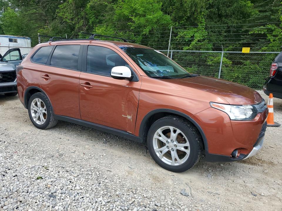 2015 Mitsubishi Outlander VIN JA4AD3A35FZ008998 COPART salvage auction — SIDE, Oh - Certificate Of Title, sold $700 on 2026-07-29 (photo 4)
