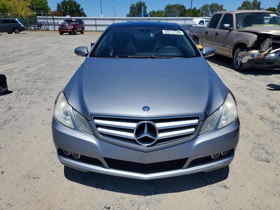 2010 Mercedes-benz E-class VIN WDDKJ5GB5AF010845 COPART salvage auction — FRONT END, Ca - Salvage Certificate, sold $1,300 on 2026-07-28 (photo 5)