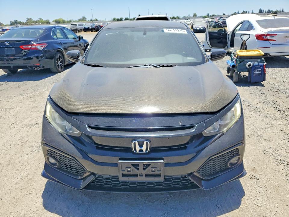 2017 Honda Civic VIN SHHFK7H42HU418849 COPART salvage auction — REAR END, Ca - Salvage Certificate, sold $3,850 on 2026-07-16 (photo 5)