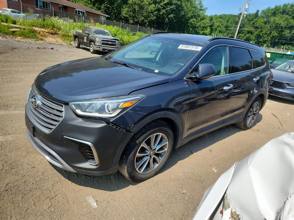 2017 Hyundai Santa fe VIN KM8SM4HF6HU182719 COPART salvage auction — MINOR DENT/SCRATCHES, MD - CERTIFICATE OF TITLE, sold $1,800 on 2026-07-28 (photo 1)