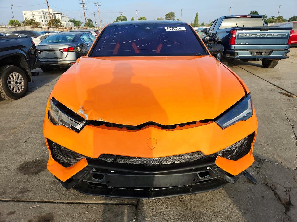 2022 Lamborghini Urus VIN ZPBUA1ZL2NLA21237 COPART salvage auction — ALL OVER, TX - DIS/DLR/EXP ONLY SALVAGE TITLE, sold $13,300 on 2026-08-03 (photo 5)