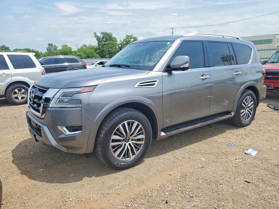 2024 Nissan Armada VIN JN8AY2BBXR9852246 — COPART salvage auction photo
