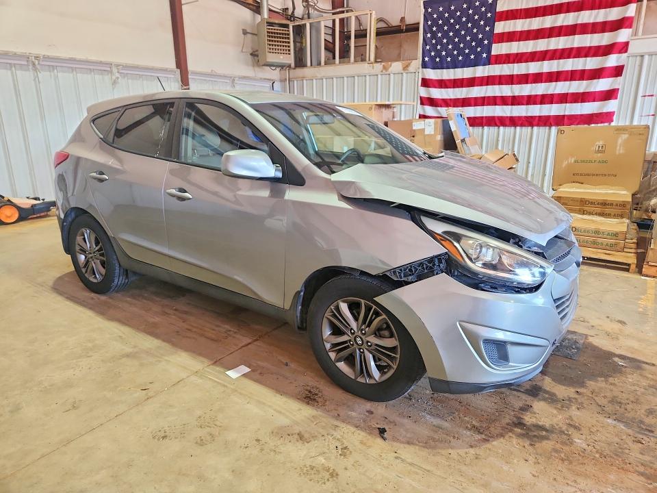 2015 Hyundai Tucson VIN KM8JT3AF1FU100685 COPART salvage auction — FRONT END, Tx - Certificate Of Title, sold $1,200 on 2026-07-27 (photo 4)