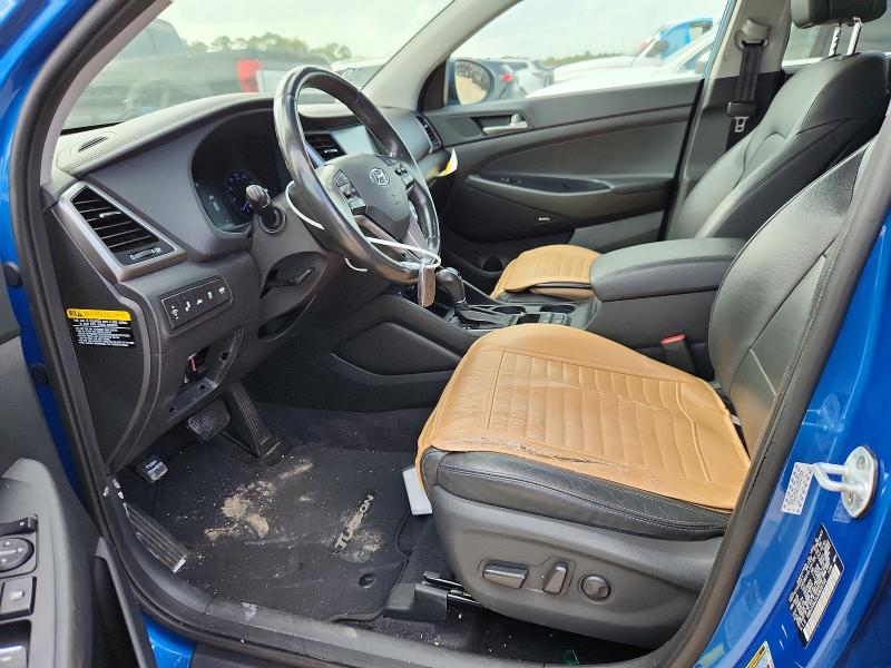 2018 Hyundai Tucson VIN KM8J33A2XJU825708 COPART salvage auction — MECHANICAL, Mt - Certificate Of Title, sold $150 on 2026-07-24 (photo 7)