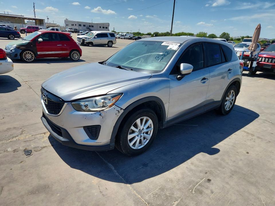 2013 Mazda Cx-5 VIN JM3KE2BEXD0104684 COPART salvage auction — FRONT END, Tx - Certificate Of Title (P), sold $2,200 on 2026-07-16 (photo 1)