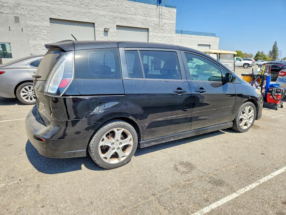 2010 Mazda 5 VIN JM1CR2WL7A0385526 COPART salvage auction — REAR END, Ca - Salvage Certificate, sold $850 on 2026-07-21 (photo 3)