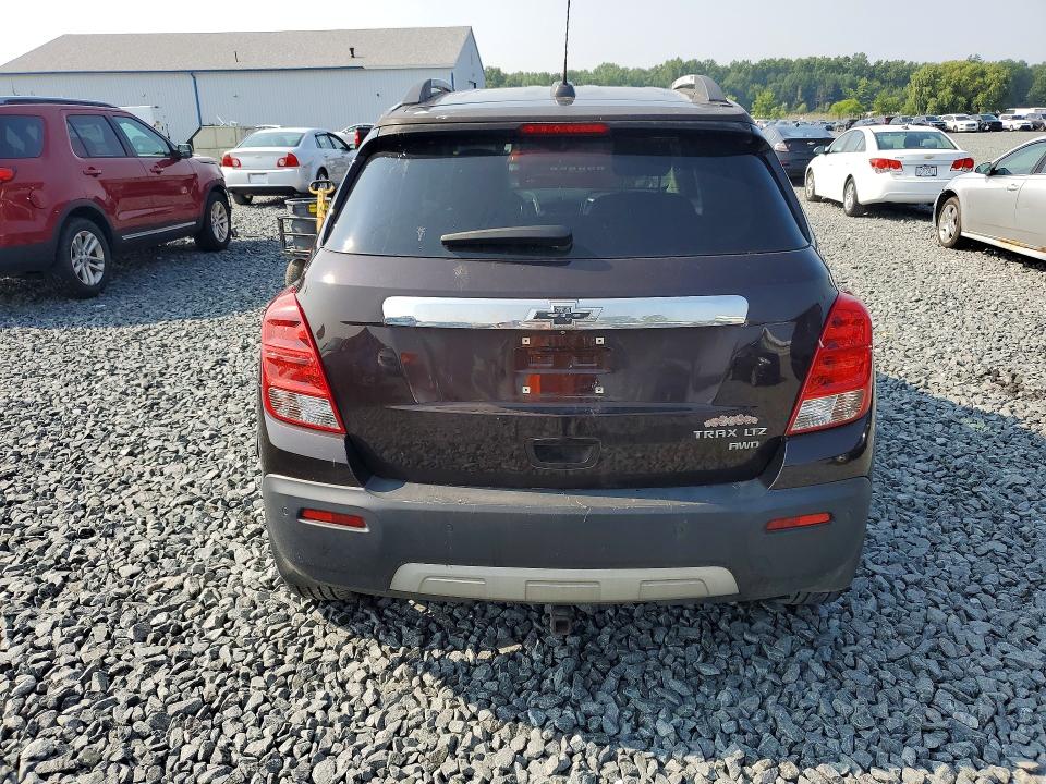 2015 Chevrolet Trax VIN KL7CJTSB8FB132783 COPART salvage auction — NORMAL WEAR, Oh - Certificate Of Title, sold $200 on 2026-07-30 (photo 6)