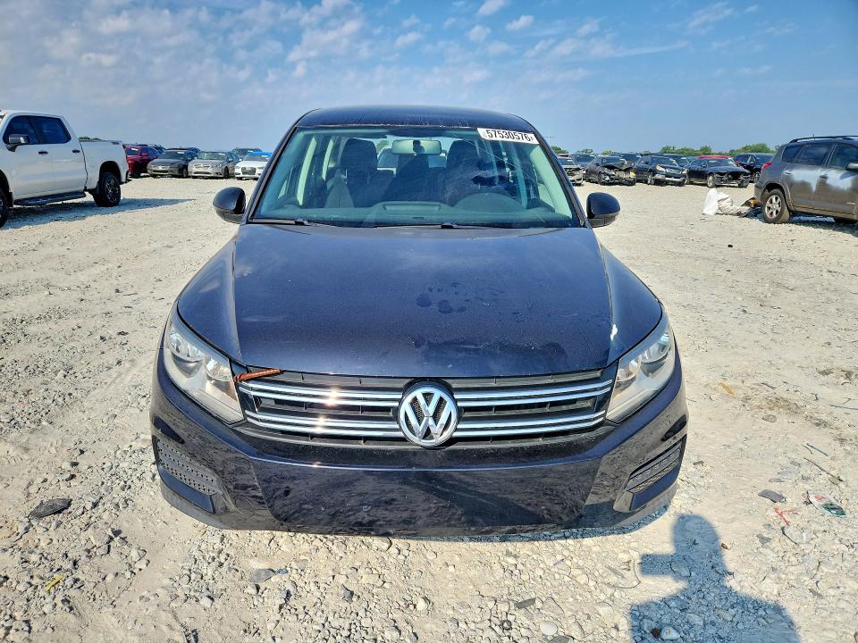2013 Volkswagen Tiguan VIN WVGAV7AX8DW553973 COPART salvage auction — REAR END, Ga - Cert Of Title-Salvage, sold $750 on 2026-08-03 (photo 4)