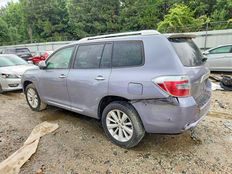2008 Toyota Highlander hybrid VIN JTEEW44A382021385 COPART salvage auction — MECHANICAL, Va - Certificate Of Title, sold $1,000 on 2026-07-14 (photo 2)