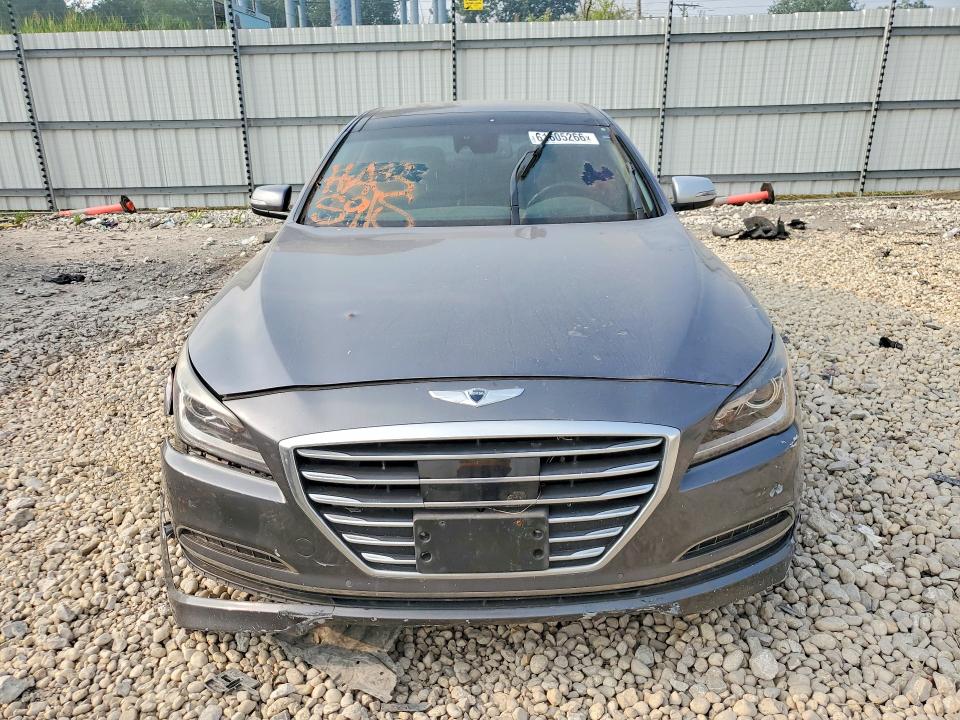 2015 Hyundai Genesis VIN KMHGN4JE2FU102995 COPART salvage auction — ALL OVER, IL - SALVAGE CERTIFICATE, sold $2,300 on 2026-07-29 (photo 5)