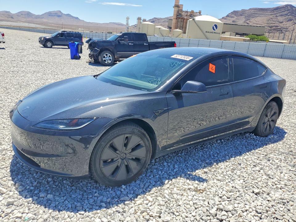 2025 Tesla Model 3 VIN 5YJ3E1EA4SF012985 — COPART salvage auction photo