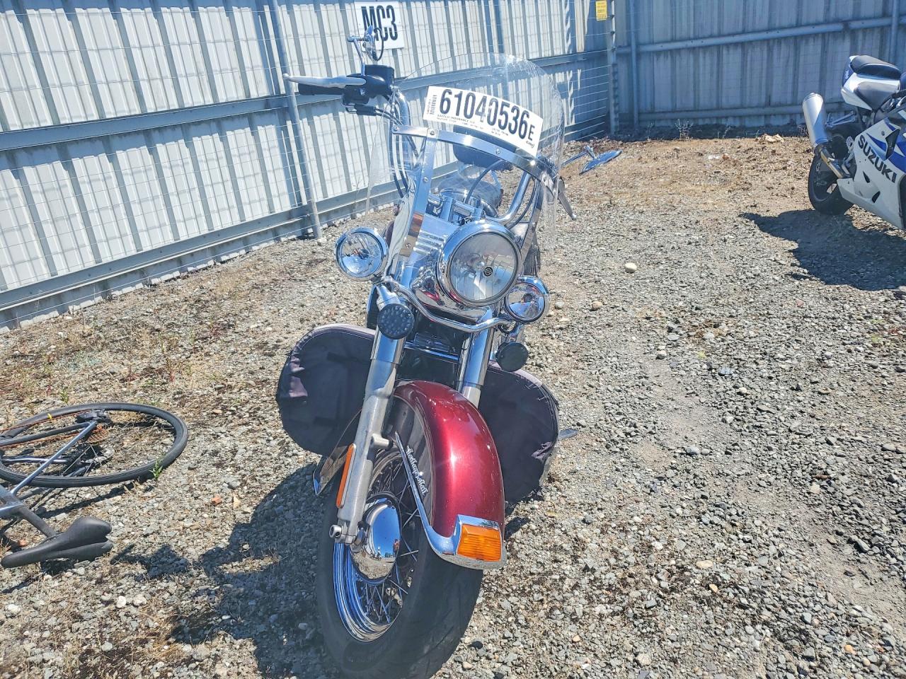2015 Harley-davidson Fl VIN 1HD1BWV10FB031618 COPART salvage auction — Rear End, WA - BILL OF SALE, sold $2,250 on 2026-09-14 (photo 2)