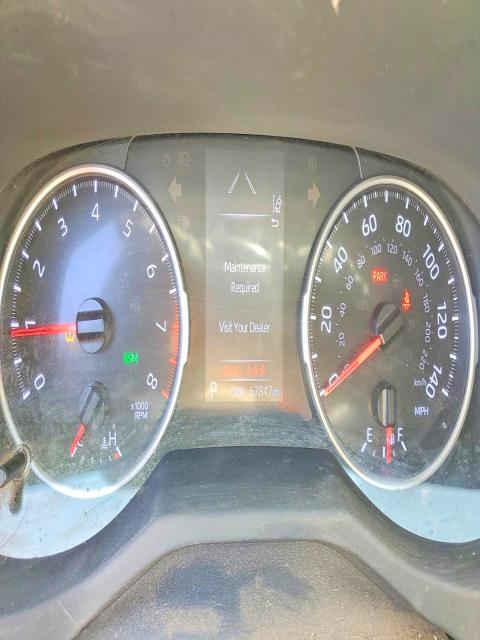 2020 Toyota Rav4 VIN JTMP1RFV5LD525376 COPART salvage auction — SIDE, CA - SALVAGE CERTIFICATE, sold $10,400 on 2026-07-21 (photo 9)