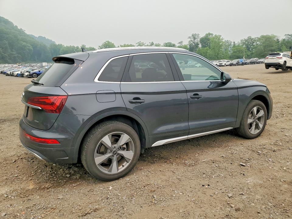 2023 Audi Q5 VIN WA1BBAFY9P2048515 COPART salvage auction — FRONT END, NY - MV-907A SALVAGE CERTIFICATE, sold $350 on 2026-07-21 (photo 3)