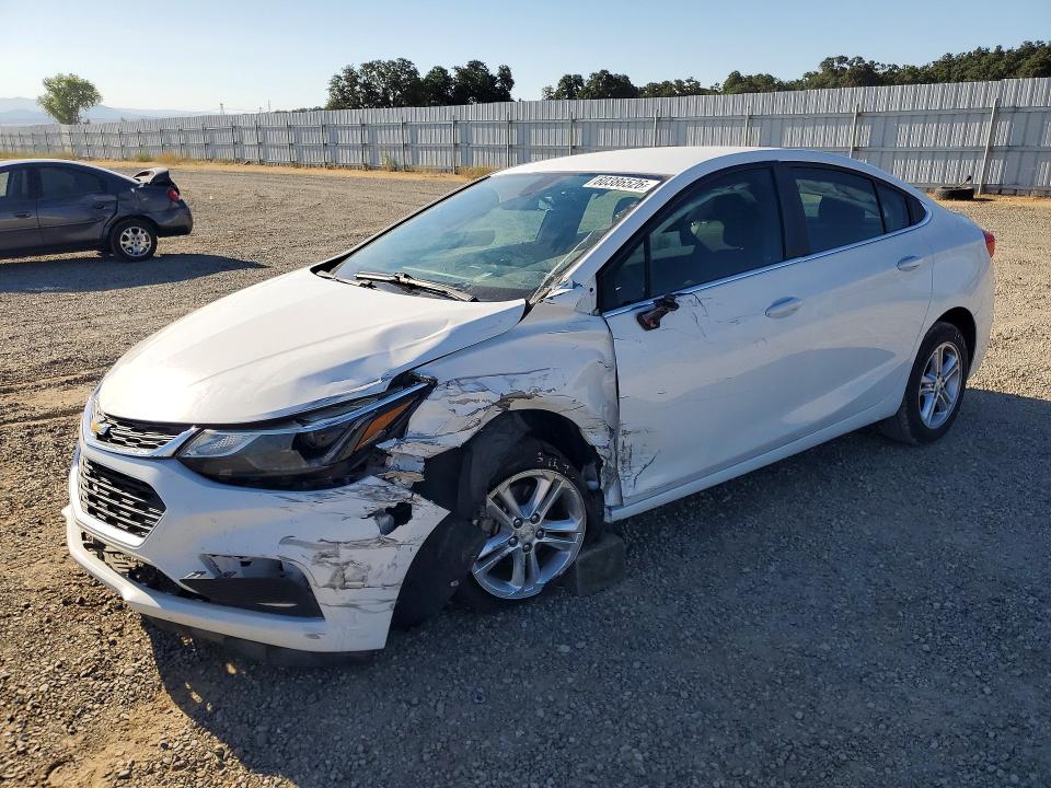 2017 Chevrolet Cruze VIN 1G1BE5SM6H7100882 COPART salvage auction — FRONT END, Ca - Salvage Certificate, sold $700 on 2026-07-24 (photo 1)