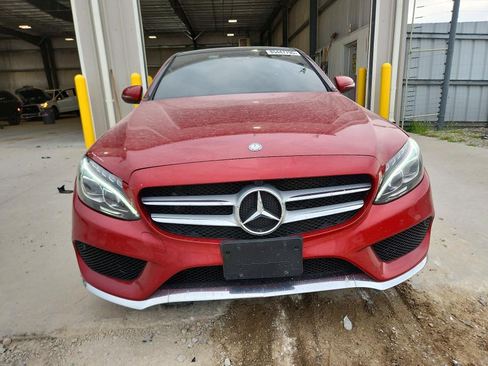 2016 Mercedes-benz C-klasse VIN 55SWF4KB7GU109208 COPART salvage auction — REAR END, Ne - Cert Of Title-Salvage, sold $7,300 on 2026-09-01 (photo 5)
