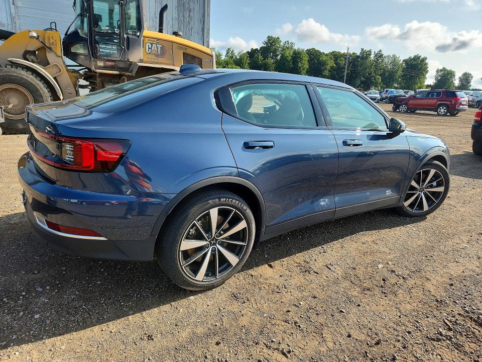 2022 Polestar 2 VIN LPSED3KA7NL072751 COPART salvage auction — SIDE, MI - CERT OF TITLE-SALVAGE VEHICLE, sold $8,700 on 2026-09-16 (photo 3)