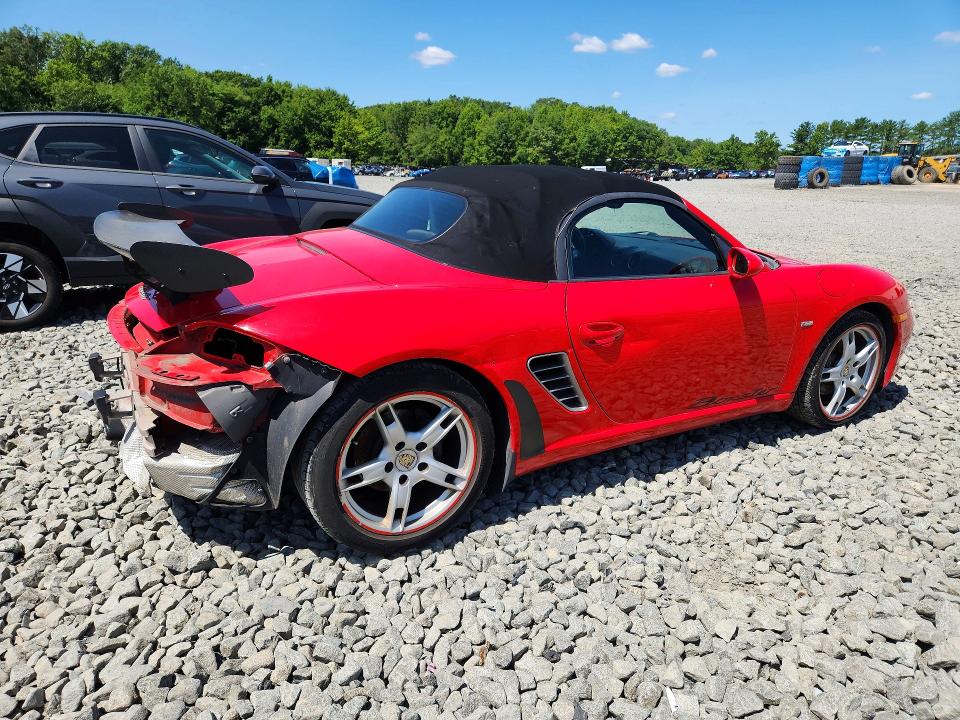 2005 Porsche Boxster VIN WP0CA29875U712990 COPART salvage auction — REAR END, NJ - CERT OF TITLE-SALVAGE (P), sold $3,750 on 2026-08-10 (photo 3)