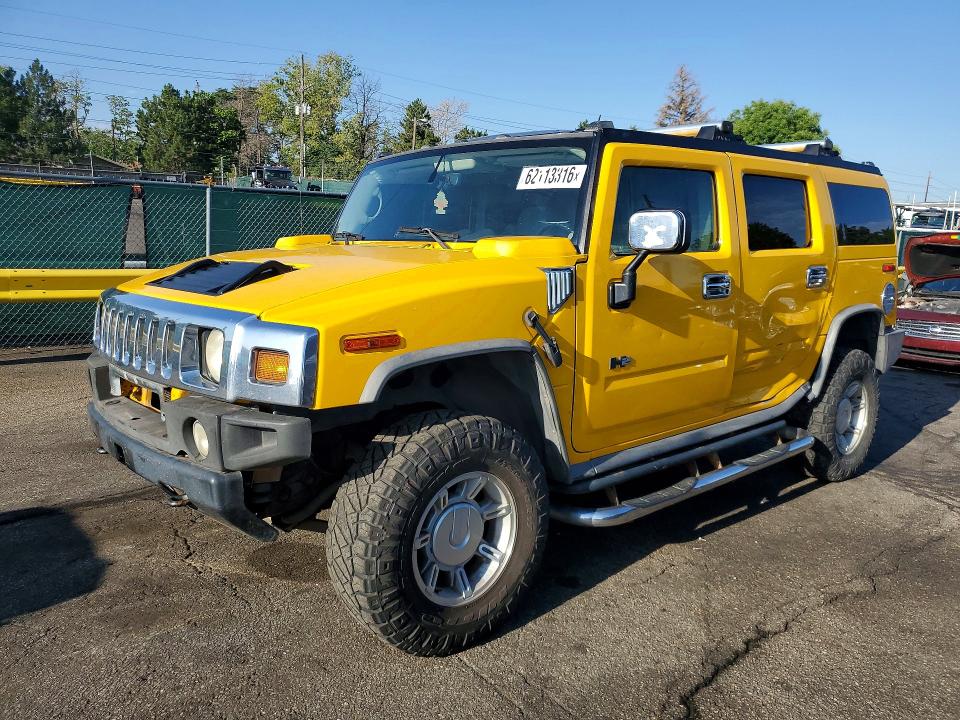 2004 Hummer H2 VIN 5GRGN23U34H121668 COPART salvage auction — SIDE, Co - Cert Of Title-Rebuilt Salvage, sold $275 on 2026-07-28 (photo 1)