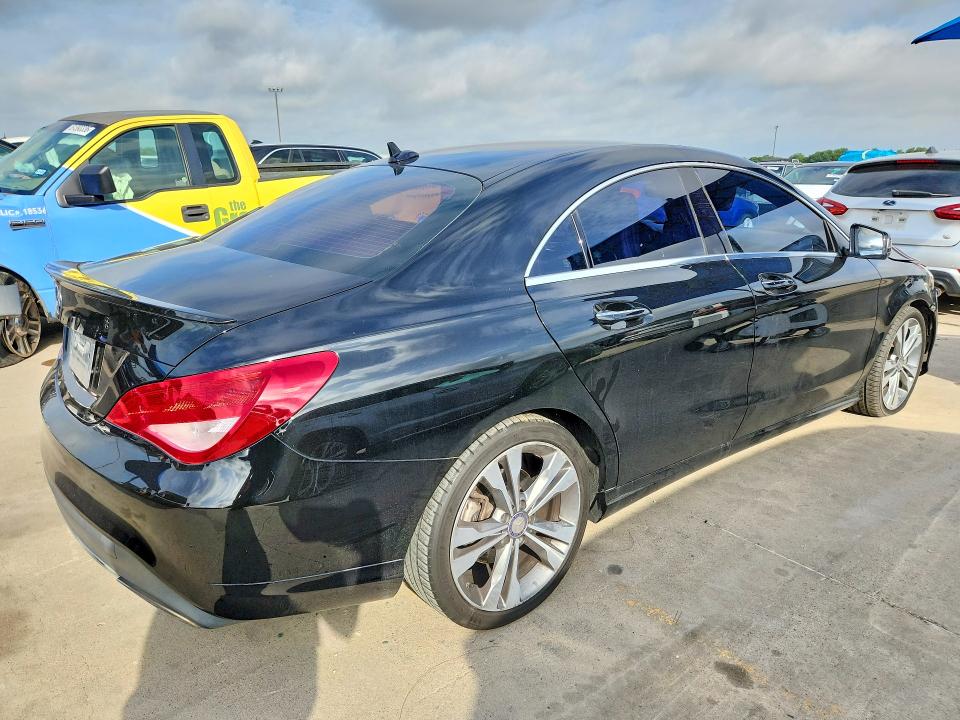 2017 Mercedes-benz Cla-klasse VIN WDDSJ4EB8HN421122 COPART salvage auction — FRONT END, TX - SALVAGE VEHICLE TITLE (P), sold $2,200 on 2026-08-13 (photo 3)