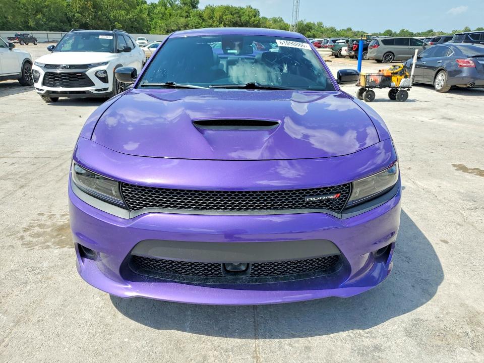 2023 Dodge Charger VIN 2C3CDXMG1PH625342 COPART salvage auction — REAR END, Ok - Cert Of Title-Salvage, sold $11,900 on 2026-08-25 (photo 5)