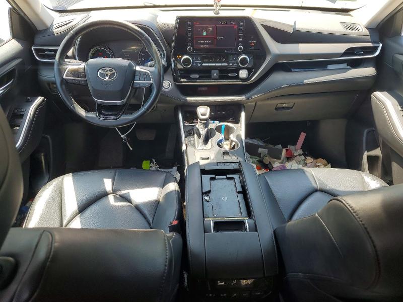 2020 Toyota Highlander VIN 5TDGBRCH8LS502724 COPART salvage auction — REAR END, Ma - Cert Of Title-Salvage, sold $5,000 on 2026-07-29 (photo 8)