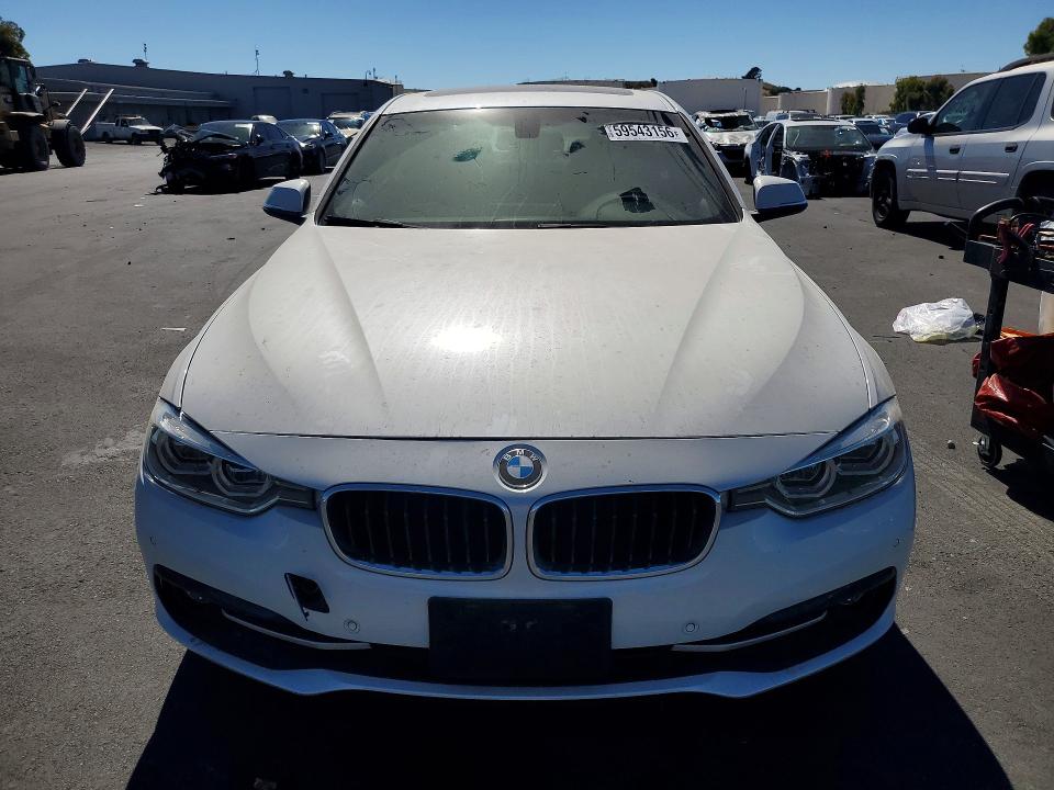 2017 BMW 3 series VIN WBA8B9G55HNU49818 COPART salvage auction — REAR END, CA - SALVAGE CERTIFICATE, sold $5,600 on 2026-07-20 (photo 5)
