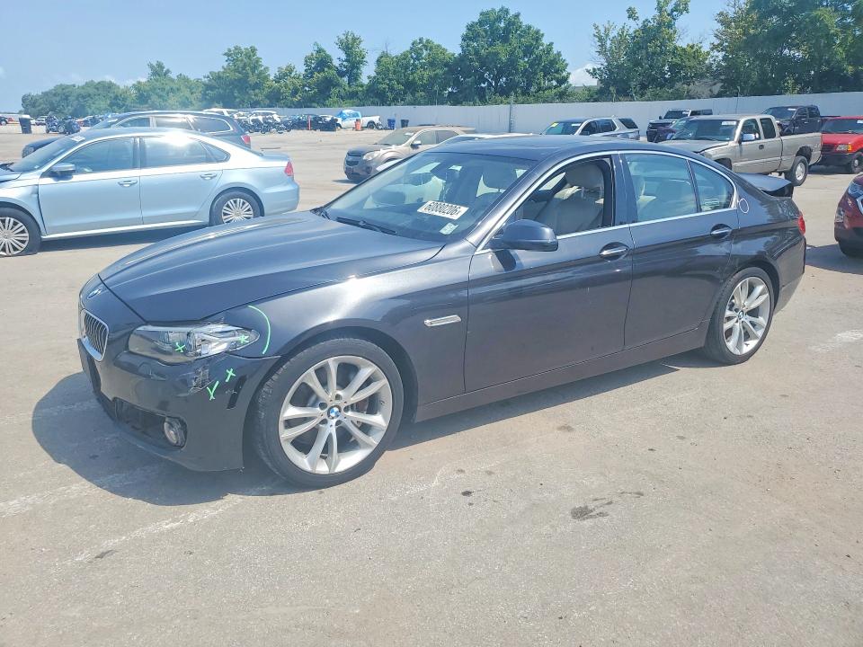 2014 BMW 5er VIN WBA5B3C50ED536999 COPART salvage auction — MINOR DENT/SCRATCHES, Mo - Salvage Certificate Of Title, sold $4,450 on 2026-08-07 (photo 1)