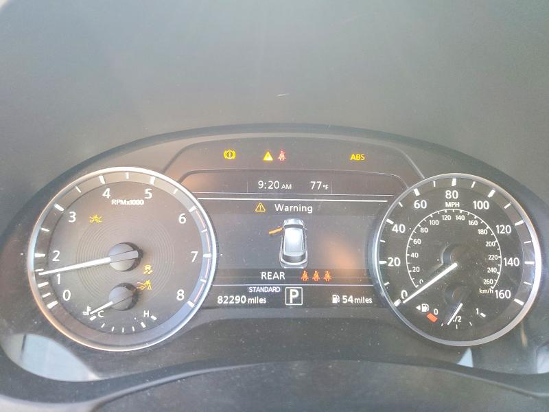 2020 Infiniti Qx50 VIN 3PCAJ5M38LF108956 COPART salvage auction — FRONT END, Ca - Salvage Certificate, sold $70 on 2026-07-29 (photo 9)