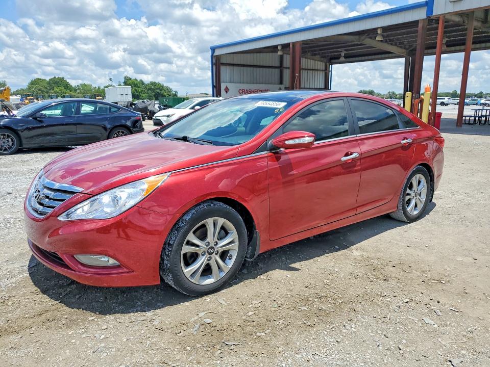 2012 Hyundai Sonata VIN 5NPEC4AC6CH444536 COPART salvage auction — FRONT END, Fl - Cert Of Title Slvg Rebuildable, sold $3,050 on 2026-07-17 (photo 1)