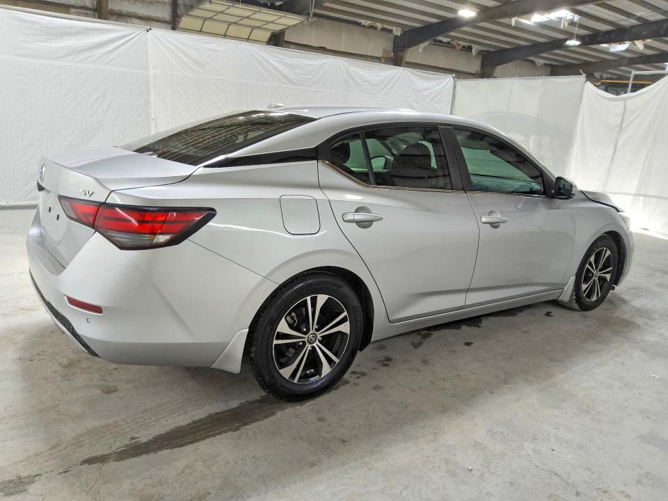 2020 Nissan Sentra VIN 3N1AB8CV5LY265823 COPART salvage auction — FRONT END, Tn - Certificate Of Title, sold $200 on 2026-07-23 (photo 3)