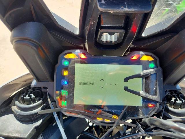 2019 Ducati Multistrada VIN ZDMAAEDT1KB000989 COPART salvage auction — FRONT END, Ar - Certificate Of Title (P), sold $3,100 on 2026-07-27 (photo 7)