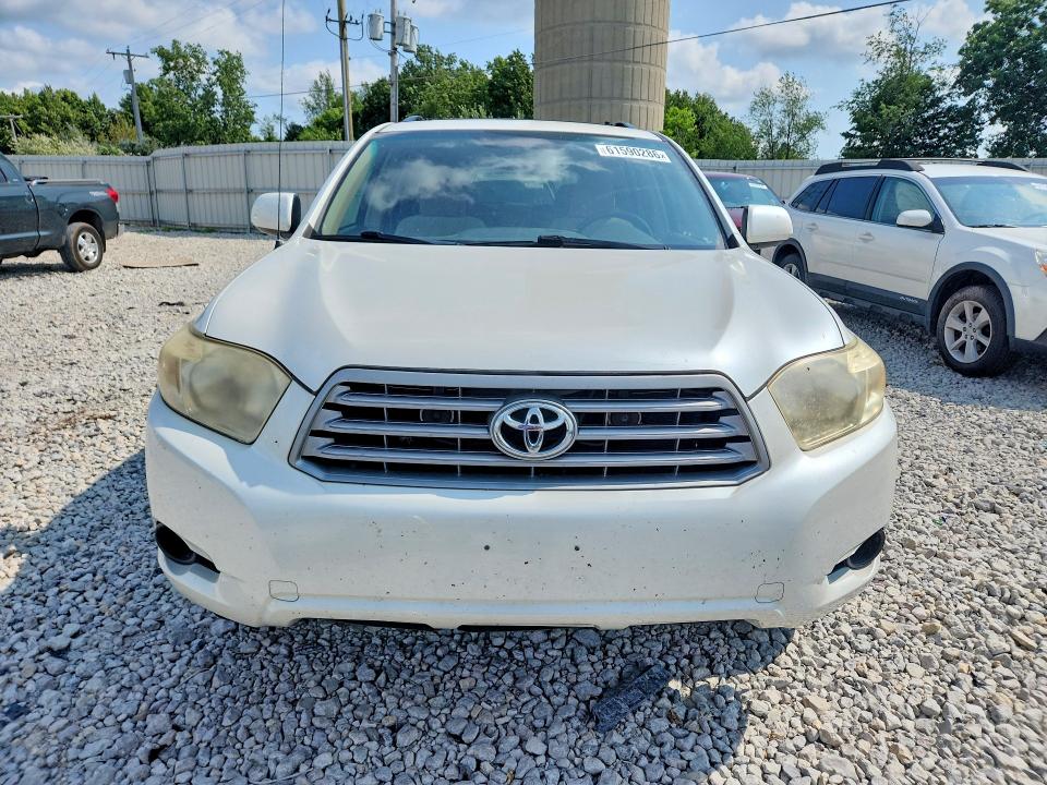 2009 Toyota Highlander VIN JTEDS41A692086728 COPART salvage auction — SIDE, Mi - Certificate Of Title, sold $725 on 2026-07-30 (photo 5)