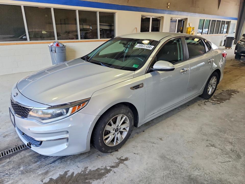 2017 Kia Optima VIN 5XXGT4L39HG169897 COPART salvage auction — FRONT END, Va - Certificate Of Title, sold $375 on 2026-07-24 (photo 1)