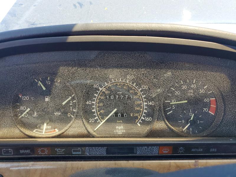 1986 Mercedes-benz VIN WDBCA45D2GA253823 COPART salvage auction — MINOR DENT/SCRATCHES, Ca - Dis/Dlr/Exp Only Clean Title, sold $7,500 on 2026-07-30 (photo 9)