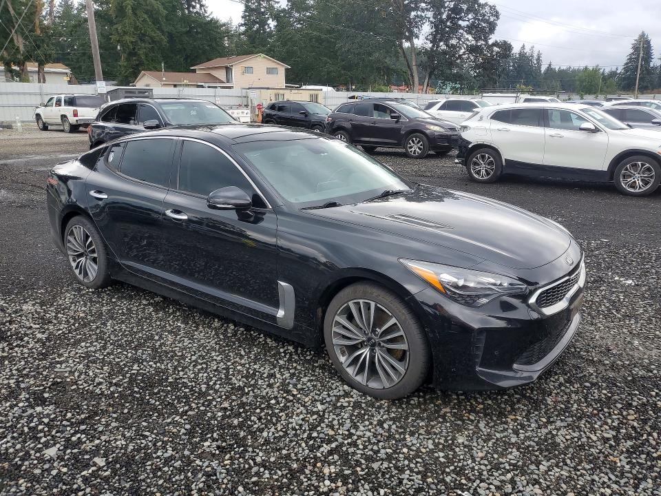 2018 Kia Stinger VIN KNAE25LA6J6035283 COPART salvage auction — NORMAL WEAR, Wa - Vehicle Cert Of Ownership-Titl, sold $1,650 on 2026-07-31 (photo 4)