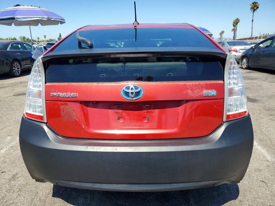 2010 Toyota Prius VIN JTDKN3DU1A0243794 COPART salvage auction — MINOR DENT/SCRATCHES, CA - LIEN PAPERS-SALVAGE OR AC, sold $550 on 2026-07-14 (photo 6)