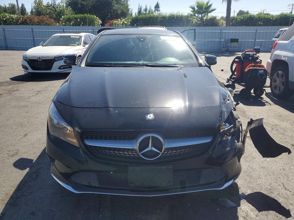 2018 Mercedes-benz Cla-class VIN WDDSJ4EB4JN510420 COPART salvage auction — FRONT END, CA - SALVAGE CERTIFICATE, sold $3,900 on 2026-08-06 (photo 5)